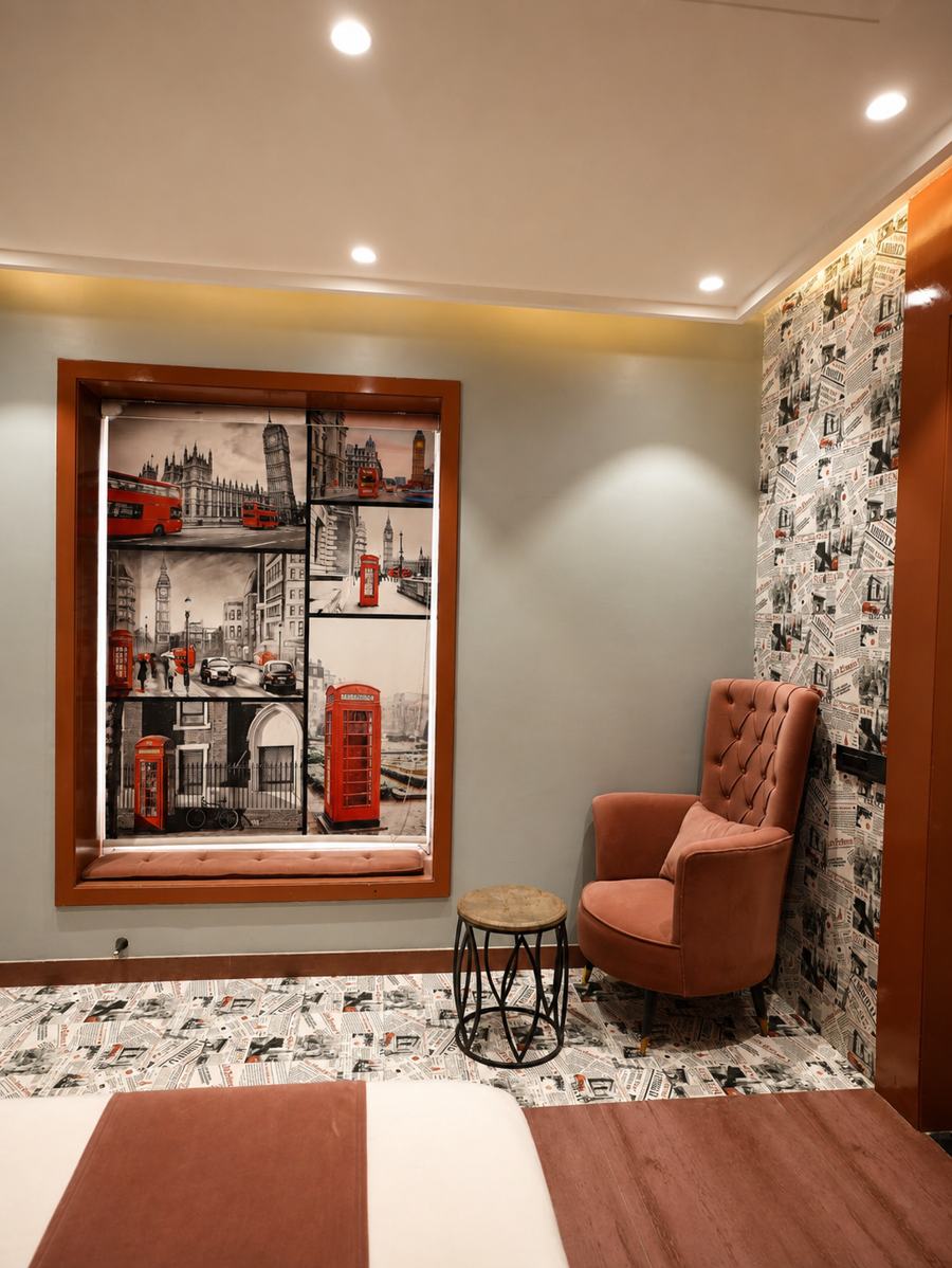 London-styled bedroom in Qila Kensington Grande